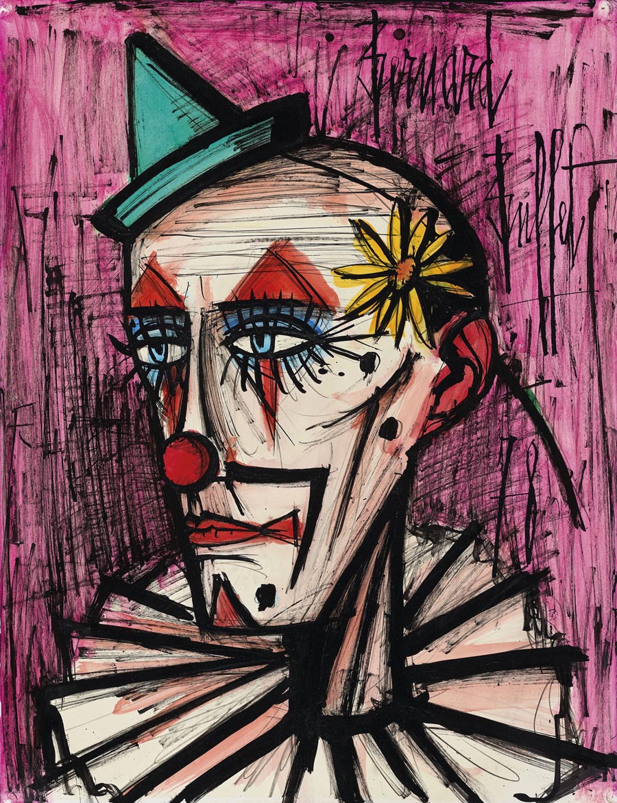 Clown Bernard Buffet